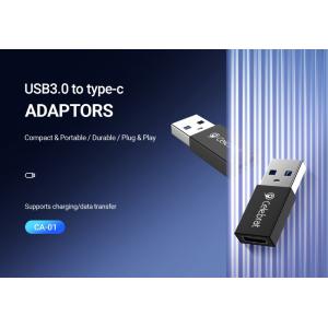 CELEBRAT αντάπτορας USB 3.0 σε USB-C CA-01, 3A, 5Gbps, μαύρος | Καλώδια - Αντάπτορες | elabstore.gr