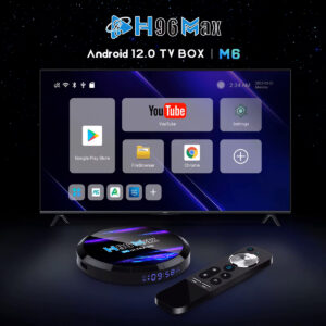 H96 TV Box Μ6, 8K, H618, 4/32GB, WiFi 6, Android 12 | Εικόνα & Ήχος | elabstore.gr