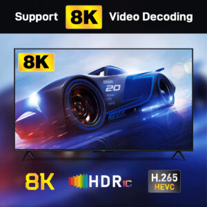 H96 TV Box Μ6, 8K, H618, 4/32GB, WiFi 6, Android 12 | Εικόνα & Ήχος | elabstore.gr
