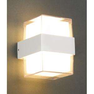 POWERTECH LED φωτιστικό τοίχου HLL-0158, 14W, 4000K, 1120lm, IP65, λευκό | Φωτισμός | elabstore.gr