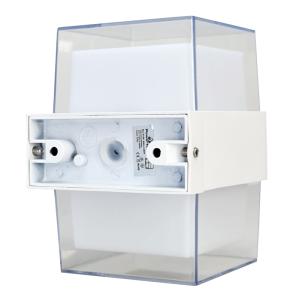 POWERTECH LED φωτιστικό τοίχου HLL-0158, 14W, 4000K, 1120lm, IP65, λευκό | Φωτισμός | elabstore.gr