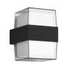 POWERTECH LED φωτιστικό τοίχου HLL-0159, 14W, 4000K, 1120lm, IP65, μαύρο | Φωτισμός | elabstore.gr