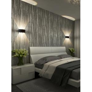 POWERTECH LED φωτιστικό τοίχου HLL-0161, 6W, 4000K, 480lm, IP65, μαύρο | Φωτισμός | elabstore.gr