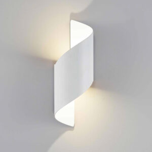 POWERTECH LED φωτιστικό τοίχου HLL-0162, 10W, 4000K, 800lm, IP65, λευκό | Φωτισμός | elabstore.gr