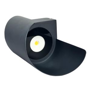 POWERTECH LED φωτιστικό τοίχου HLL-0163, 10W, 4000K, 800lm, IP65, μαύρο | Φωτισμός | elabstore.gr