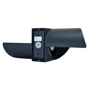 POWERTECH LED φωτιστικό τοίχου HLL-0163, 10W, 4000K, 800lm, IP65, μαύρο | eLabstore.gr