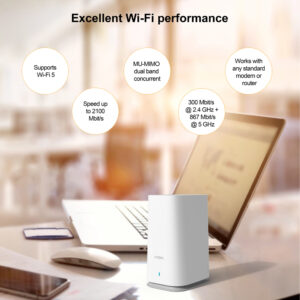 STRONG WiFi Mesh Home Kit ATRIA 2100, 2100Mbps Dual Band, 2τμχ | Δικτυακά | elabstore.gr