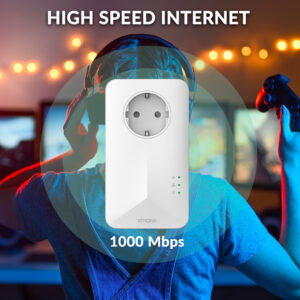 STRONG Powerline Kit POWERL1000DUOEUV2, Passthrough, 1000Mbps, 2τμχ | Δικτυακά | elabstore.gr