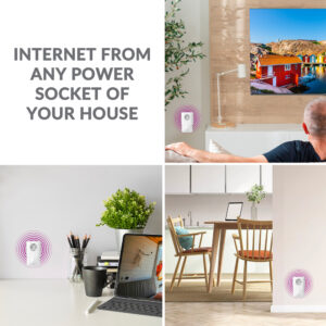 STRONG Powerline Kit POWERL1000DUOEUV2, Passthrough, 1000Mbps, 2τμχ | Δικτυακά | elabstore.gr