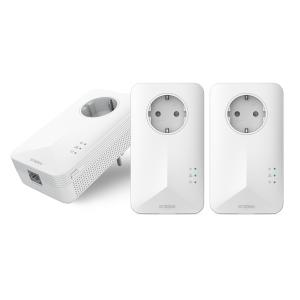 STRONG Powerline Kit POWERL1000TRIEUV2, Passthrough, 1000Mbps, 3τμχ | Δικτυακά | elabstore.gr