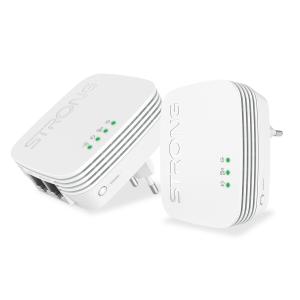 STRONG Powerline Kit POWERLWF600DUOMINI, 600Mbps, 300Mbps WiFi, 2τμχ | Δικτυακά | elabstore.gr