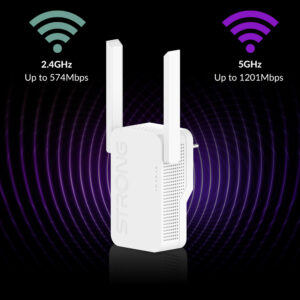 STRONG WiFi Extender REPEATERAX1800, WiFi 6, 1800Mbps | Δικτυακά | elabstore.gr
