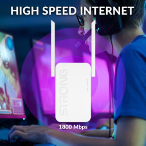 STRONG WiFi Extender REPEATERAX1800, WiFi 6, 1800Mbps | eLabstore.gr
