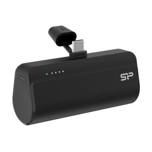 SILICON POWER power bank QD50, USB-C, 5000mAh, 20W PD, μαύρο | Αξεσουάρ κινητών | elabstore.gr