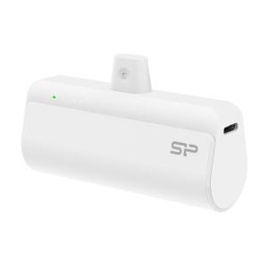 SILICON POWER power bank QD50, USB-C, 5000mAh, 20W PD, λευκό | Αξεσουάρ κινητών | elabstore.gr