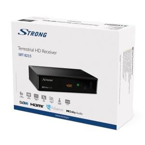 STRONG ψηφιακός δέκτης SRT8215 με τηλεχειριστήριο, DVB-T2, HEVC | eLabstore.gr STRONG ψηφιακός δέκτης SRT8215 με τηλεχειριστήριο, DVB-T2, HEVC | Εικόνα & Ήχος | elabstore.gr