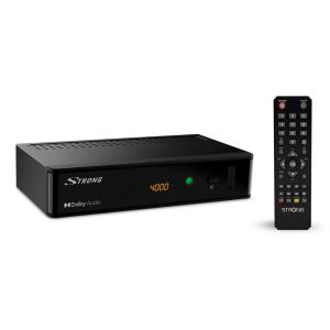 STRONG ψηφιακός δέκτης SRT8215 με τηλεχειριστήριο, DVB-T2, HEVC | Εικόνα & Ήχος | elabstore.gr