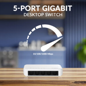 STRONG switch SW5000P, 5x Gigabit θύρες, 1000Mbps | Δικτυακά | elabstore.gr