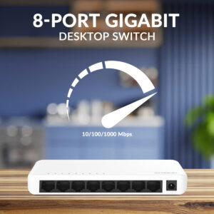 STRONG switch SW8000P, 8x Gigabit θύρες, 1000Mbps | Δικτυακά | elabstore.gr