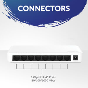 STRONG switch SW8000P, 8x Gigabit θύρες, 1000Mbps | Δικτυακά | elabstore.gr