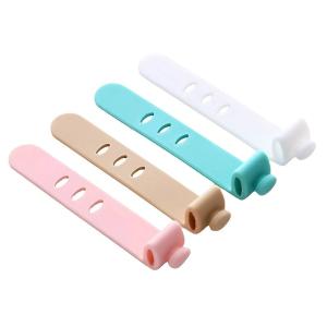 POWERTECH δεματικά καλωδίων TIES-077, 6.5x1cm, πολύχρωμα, 4τμχ | Καλώδια - Αντάπτορες | elabstore.gr