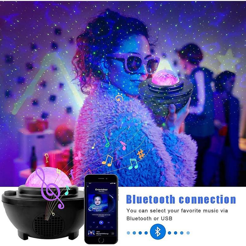 LED επιτραπέζιο φωτιστικό ZS49 με προβολέα & ηχείο, Bluetooth, μαύρο | eLabstore.gr LED επιτραπέζιο φωτιστικό ZS49 με προβολέα & ηχείο, Bluetooth, μαύρο | Φωτισμός | elabstore.gr