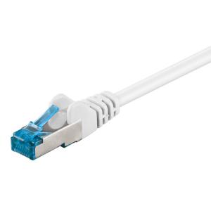 GOOBAY καλώδιο δικτύου 95609, CAT 6A S/FTP, 500 MHz, CU, 1.5m, λευκό | Καλώδια - Αντάπτορες | elabstore.gr