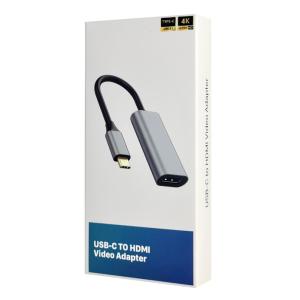 POWERTECH αντάπτορας USB-C σε HDMI CAB-UC086, 4K/60Hz, γκρι | eLabstore.gr POWERTECH αντάπτορας USB-C σε HDMI CAB-UC086, 4K/60Hz, γκρι | Καλώδια - Αντάπτορες | elabstore.gr