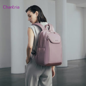 CHANTRIA γυναικεία τσάντα πλάτης CB00638 με θήκη laptop 15.6", 20.2L, μωβ | Προσωπική Φροντίδα | elabstore.gr