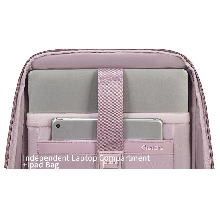 CHANTRIA γυναικεία τσάντα πλάτης CB00639 με θήκη laptop 14", 12.5L, μωβ | eLabstore.gr CHANTRIA γυναικεία τσάντα πλάτης CB00639 με θήκη laptop 14", 12.5L, μωβ - Image 6