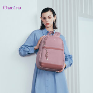 CHANTRIA γυναικεία τσάντα πλάτης CB00648 με θήκη laptop 14.3L", 14L, μωβ | Προσωπική Φροντίδα | elabstore.gr