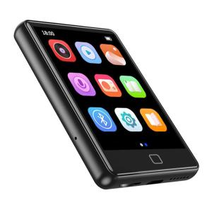 RUIZU MP3 player M20 με οθόνη αφής 2.8", 16GB, ελληνικό μενού, μαύρο | Εικόνα & Ήχος | elabstore.gr