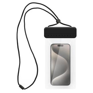 POWERTECH αδιάβροχη θήκη smartphone MOB-1978, IPX8, μαύρη | Αξεσουάρ κινητών | elabstore.gr