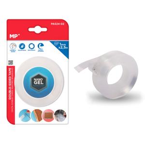 MP κολλητική ταινία διπλής όψεως PA524-02, nano gel, 19mm x 2.5m, διάφανη | Εργαλεία | elabstore.gr