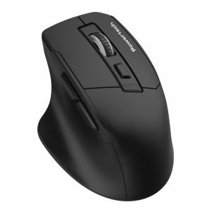POWERTECH ασύρματο ποντίκι PT-1272, USB δέκτης, 1600DPI, μαύρο | Συνοδευτικά PC | elabstore.gr