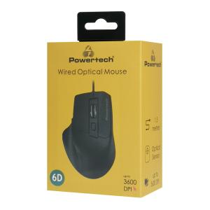 POWERTECH ενσύρματο ποντίκι PT-1273, οπτικό, 3600DPI, μαύρο | eLabstore.gr POWERTECH ενσύρματο ποντίκι PT-1273, οπτικό, 3600DPI, μαύρο | Συνοδευτικά PC | elabstore.gr