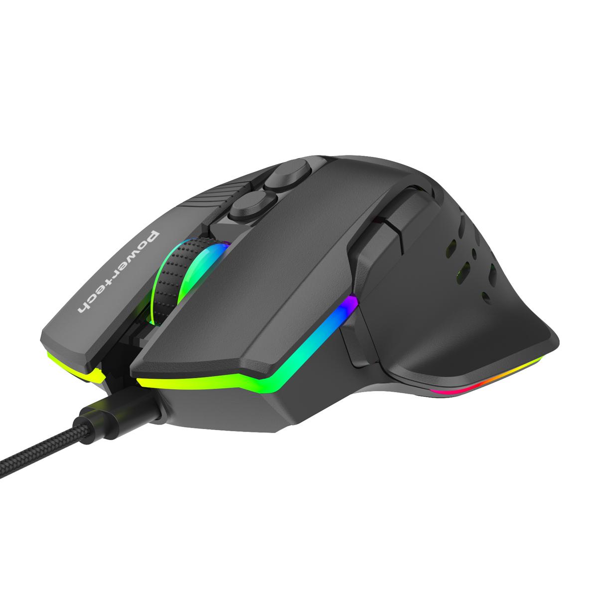 POWERTECH ενσύρματο gaming ποντίκι PT-1274, RGB φως, οπτικό, 12000DPI, μαύρο | eLabstore.gr POWERTECH ενσύρματο gaming ποντίκι PT-1274, RGB φως, οπτικό, 12000DPI, μαύρο | Συνοδευτικά PC | elabstore.gr