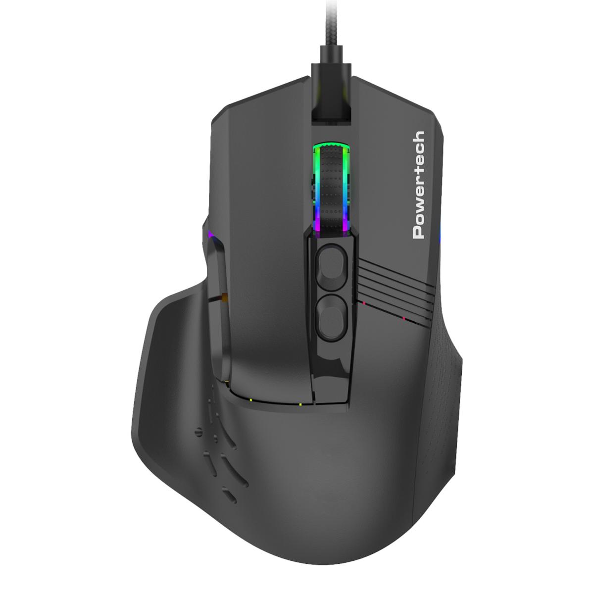 POWERTECH ενσύρματο gaming ποντίκι PT-1274, RGB φως, οπτικό, 12000DPI, μαύρο | eLabstore.gr POWERTECH ενσύρματο gaming ποντίκι PT-1274, RGB φως, οπτικό, 12000DPI, μαύρο | Συνοδευτικά PC | elabstore.gr