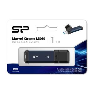 SILICON POWER εξωτερικός SSD Marvel Xtreme MS60, 1TB, USB 3.2, μπλε | PC & Αναβάθμιση | elabstore.gr