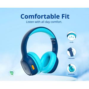 TRONSMART headphones για παιδιά KH02, ασύρματα & ενσύρματα, μπλε | Αξεσουάρ κινητών | elabstore.gr