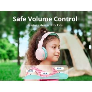 TRONSMART headphones για παιδιά KH02, ασύρματα & ενσύρματα, ροζ | Αξεσουάρ κινητών | elabstore.gr