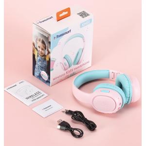 TRONSMART headphones για παιδιά KH02, ασύρματα & ενσύρματα, ροζ | Αξεσουάρ κινητών | elabstore.gr