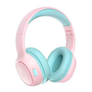 TRONSMART headphones για παιδιά KH02, ασύρματα & ενσύρματα, ροζ | Αξεσουάρ κινητών | elabstore.gr