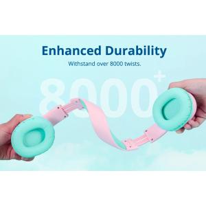 TRONSMART headphones για παιδιά KH02, ασύρματα & ενσύρματα, ροζ | eLabstore.gr