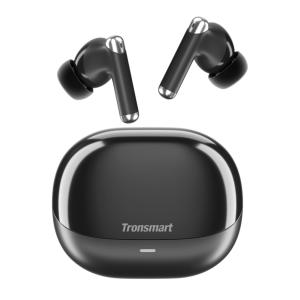 TRONSMART earphones με θήκη φόρτισης Sounfii R4, TWS, ENC, 12mm, μαύρο | Αξεσουάρ κινητών | elabstore.gr