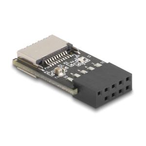 DELOCK αντάπτορας USB 2.0 Pin σε USB Type-E Key A 67175 | Καλώδια - Αντάπτορες | elabstore.gr