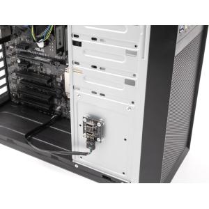 DELOCK αντάπτορας USB 2.0 Pin σε 2x USB Type-E Key A 67176 με USB pin καλώδιο | Καλώδια - Αντάπτορες | elabstore.gr