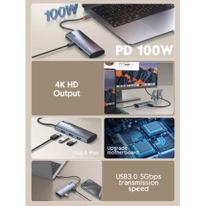 LDNIO docking station DS-15H, 5 θυρών, USB-C σύνδεση, 4K, 100W PD, γκρι | eLabstore.gr LDNIO docking station DS-15H, 5 θυρών, USB-C σύνδεση, 4K, 100W PD, γκρι | eLabstore.gr