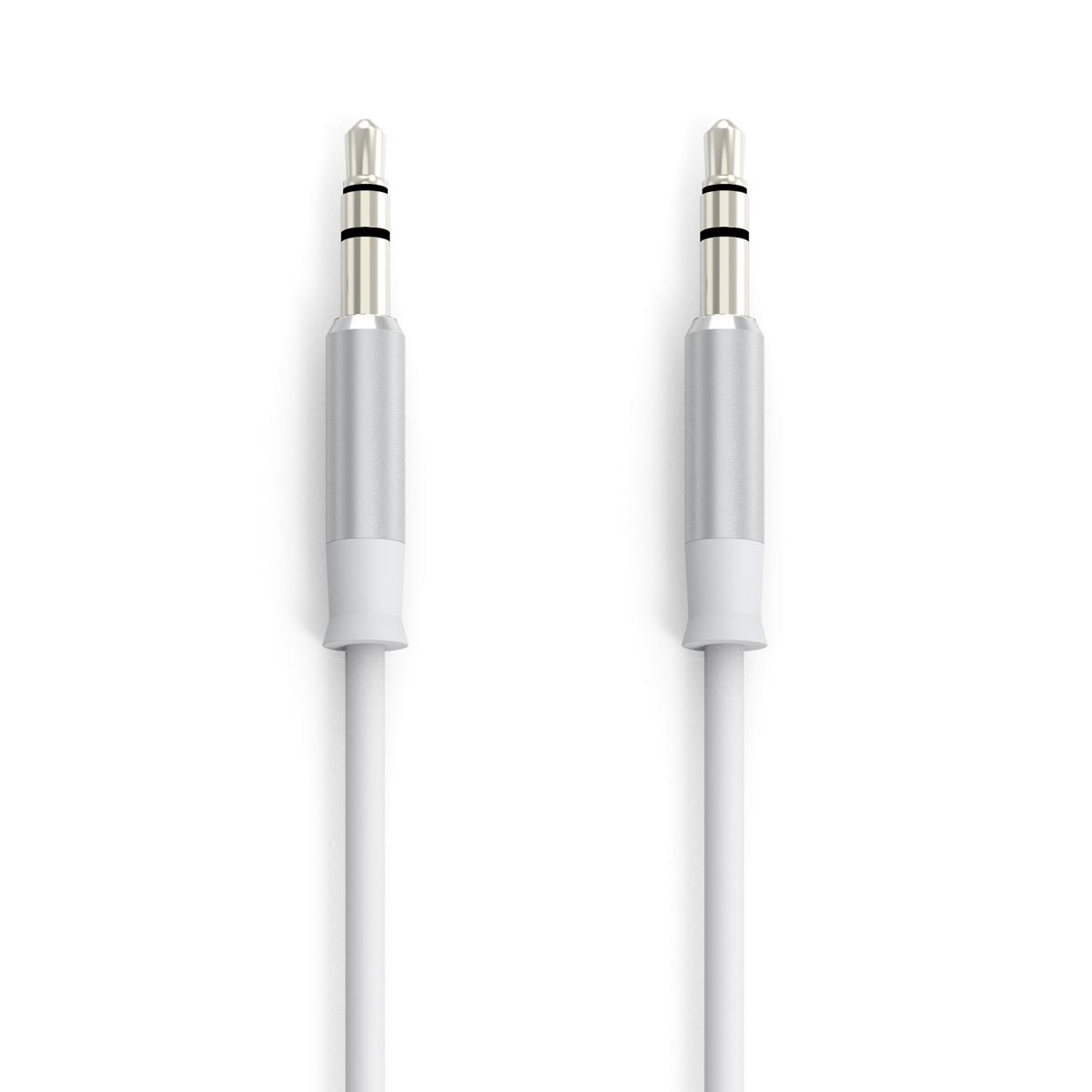 LDNIO καλώδιο ήχου 3.5mm LS-Y02, AUX, 1m, λευκό | eLabstore.gr LDNIO καλώδιο ήχου 3.5mm LS-Y02, AUX, 1m, λευκό | Καλώδια - Αντάπτορες | elabstore.gr