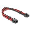DELOCK καλώδιο 8 pin σε 6+2 pin PCIe 80975 με υφασμάτινη επένδυση, 30cm | eLabstore.gr DELOCK καλώδιο 8 pin σε 6+2 pin PCIe 80975 με υφασμάτινη επένδυση, 30cm | Καλώδια - Αντάπτορες | elabstore.gr